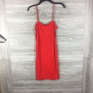Akris Punto Red Lining Camisole Midi Dress